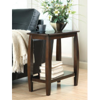 Coaster Furniture 900994 1-shelf Chairside Table Cappuccino